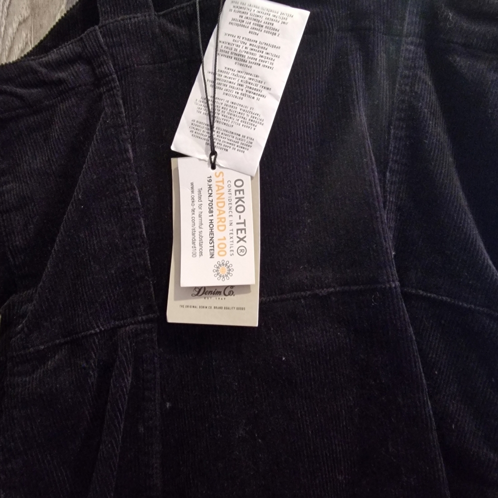Denim dress black - Picture 2 of 4